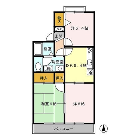 あずまじゅねす　２の物件間取画像